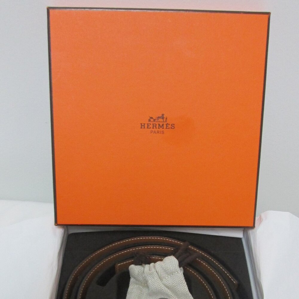 Hermes belt buckle & Reversible leather - Picture 3 of 12